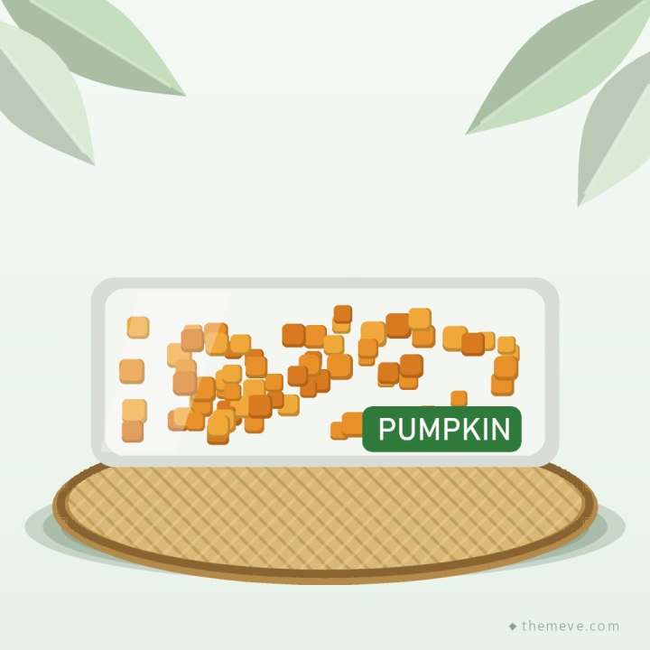 Pumpkin Cubes